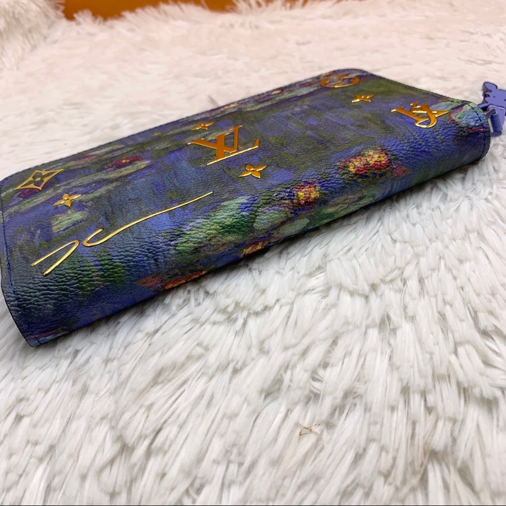 ❌SOLD❌Louis Vuitton Masters Monet Zippy Wallet bag - Picture 6 of 15